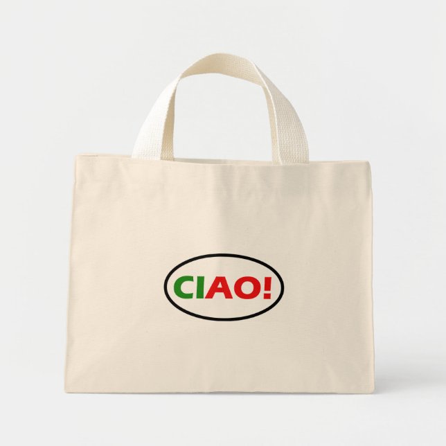 Ciao! Tote Bag (Front)