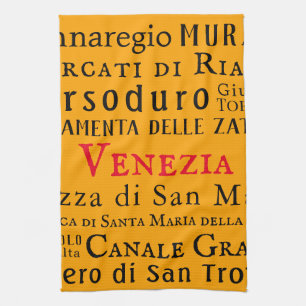 Ciao Venezia! Kitchen Towel
