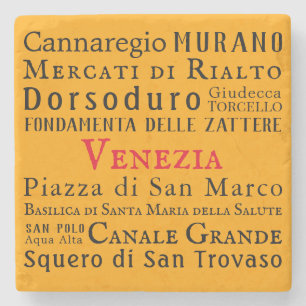 Ciao Venezia! Stone Coaster