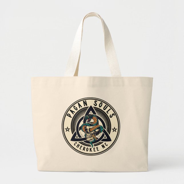 Ciara St James Pagan Souls Cherokee Tote Bag (Front)