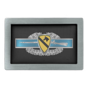 CIB 1st CAV Cavalry Division Belt Buckle