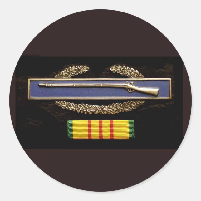 CIB and ribbon sticker | Zazzle