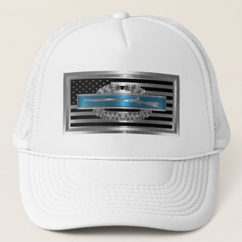 CIB Combat _Combat Infantryman Badge Trucker Hat