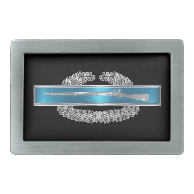 CIB Combat Infantry Badge Belt Buckle (Front)
