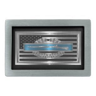 CIB Combat Infantry Badge Belt Buckle