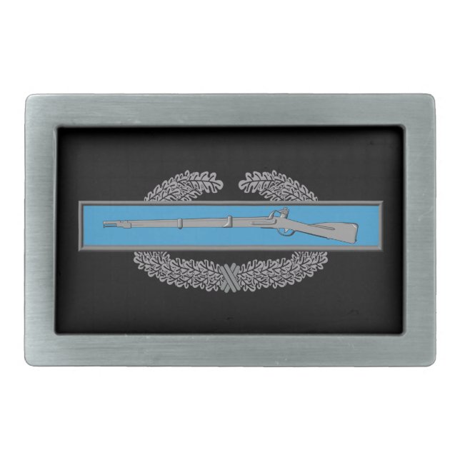 CIB Combat Infantry Badge Belt Buckle (Front)