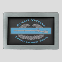 CIB Combat Infantry Badge Belt Buckle