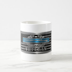 CIB Combat Veteran-Combat Infantryman Badge Color Morph Mug