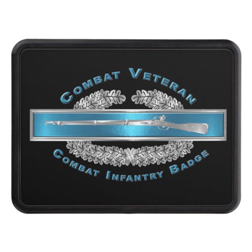 CIB Combat Veteran_Combat Infantryman Badge  Hitch Cover