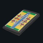 CIB Vietnam Veteran Trifold Wallet<br><div class="desc">Combat Infantry Badge (CIB) on the Vietnam Service ribbon with Vietnam Veteran text</div>
