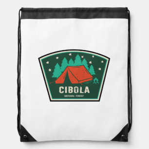 Cibola National Forest Camping Drawstring Bag