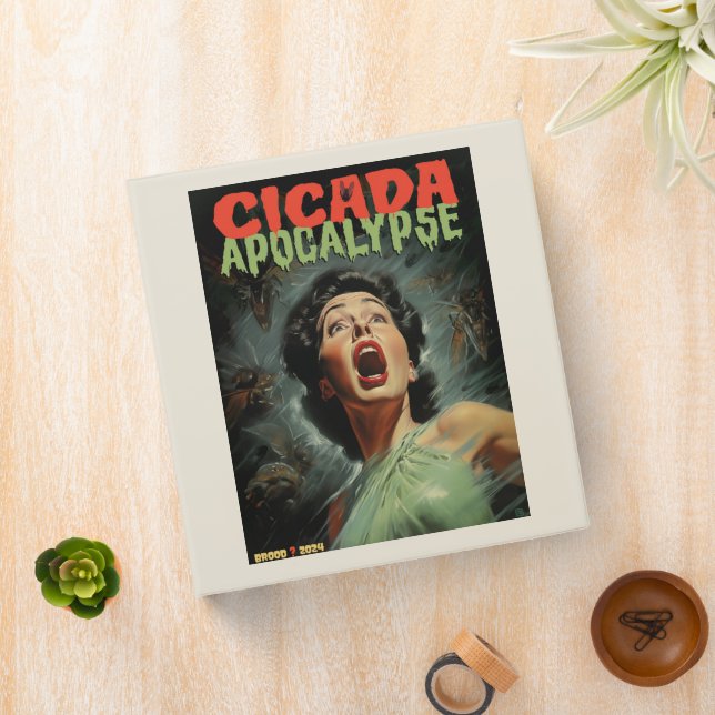 Cicada Apocalypse 2024 3 Ring Binder (In Situ)