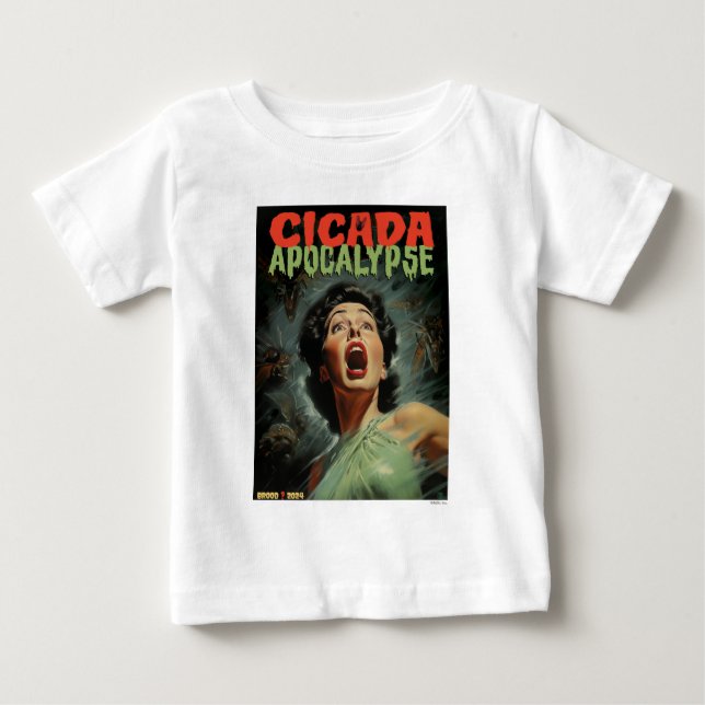 Cicada Apocalypse 2024 Baby T-Shirt (Front)