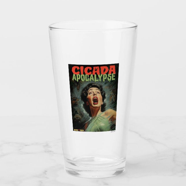 Cicada Apocalypse 2024 Glass (Front)