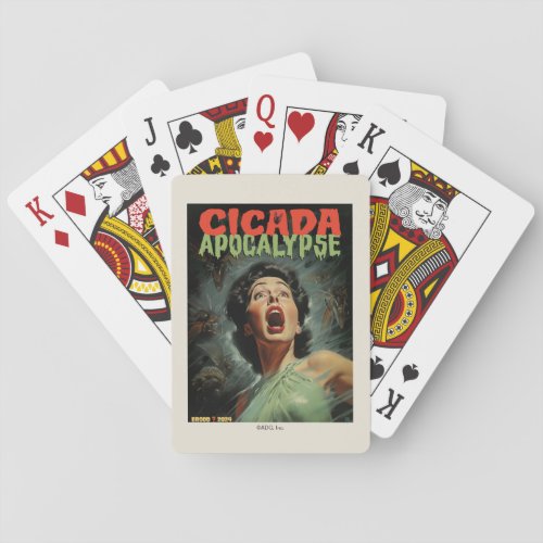 Cicada Apocalypse 2024 Playing Cards