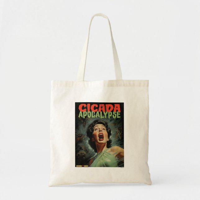 Cicada Apocalypse 2024 Tote Bag (Front)