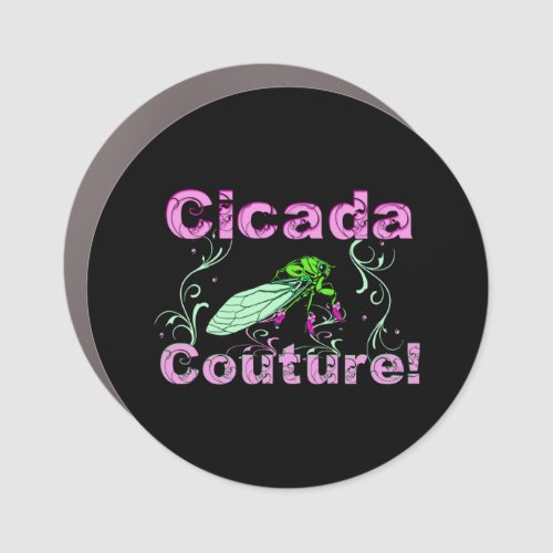Cicada Bug _ Cute Insect Lover Car Magnet