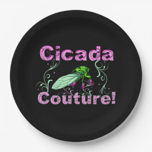 Cicada Bug - Cute Insect Lover Paper Plates