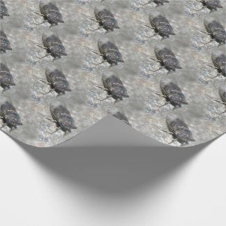 Cicada Bug Face Nature Pattern   Wrapping Paper