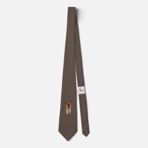 Cicada by Chrissy Wild Design Neck Tie