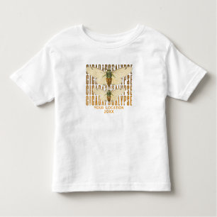 Cicada Cicadapocalypse 2024 Custom Location Toddler T-shirt