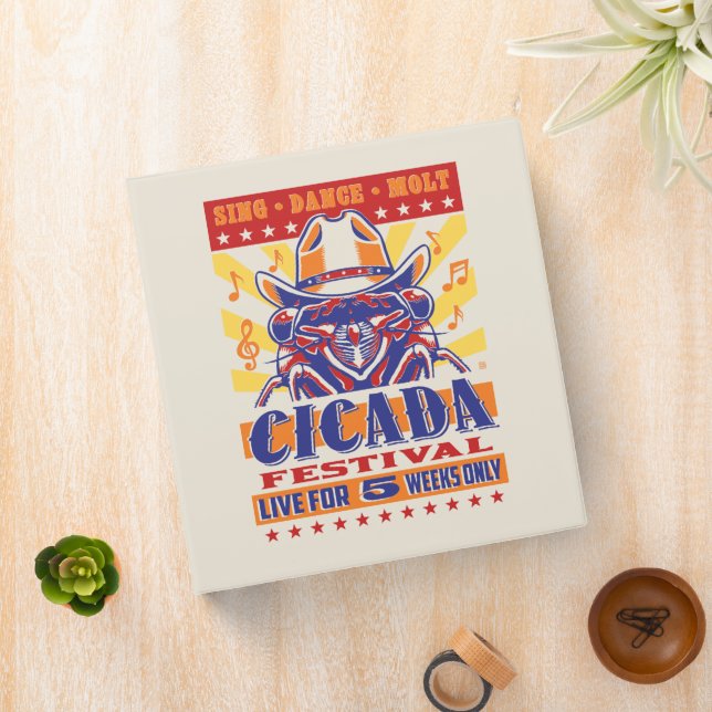 Cicada Country Music Festival 3 Ring Binder (In Situ)