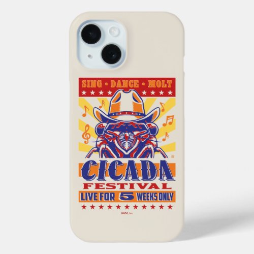 Cicada Country Music Festival iPhone 15 Case