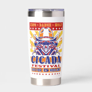 Cicada Country Music Festival Insulated Tumbler