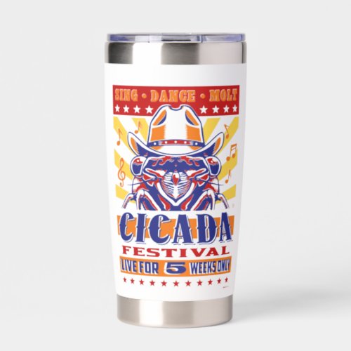 Cicada Country Music Festival Insulated Tumbler