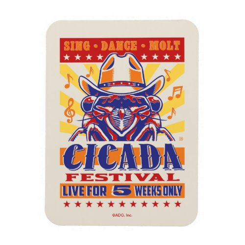 Cicada Country Music Festival Magnet