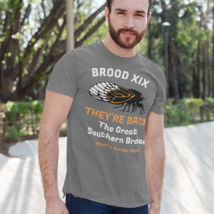 Cicada Emergence They're Back Fully Customizable T-Shirt