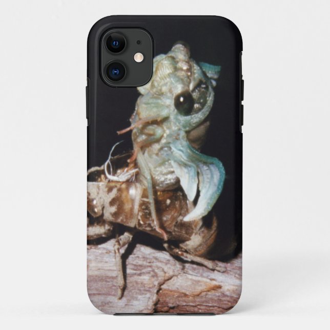Cicada Emerging from Shell Case-Mate iPhone Case (Back)