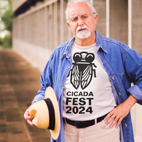 Cicada Fest Custom Text and Color T_Shirt