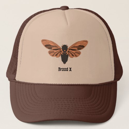 Cicada Hat Brown 