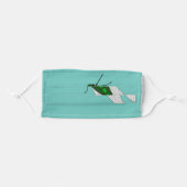 Cicada insect adult cloth face mask (Front, Folded)