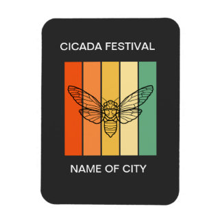Cicada insect lover Custom Magnet