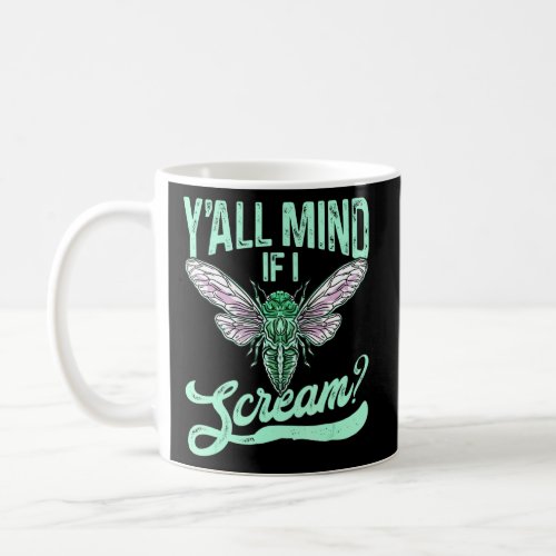 Cicada Inspired Brood X Related Cicada Storm 8  Coffee Mug