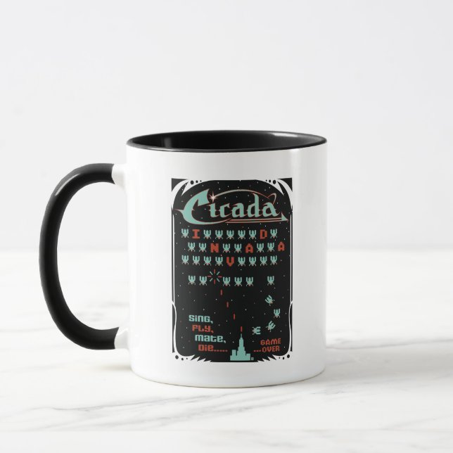 Cicada Invada Mug (Left)