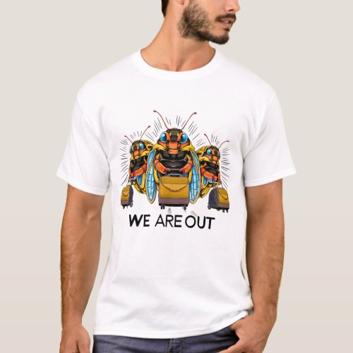Cicada Invasion 2024 Funny Cicada Event Classic T_ T_Shirt