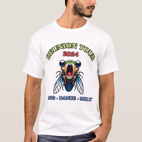 Cicada Invasion 2024 Insect Lover Gift T_Shirt