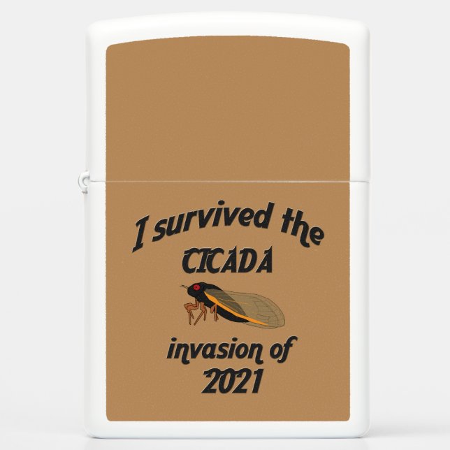 Cicada Invasion Zippo Lighter (Front)