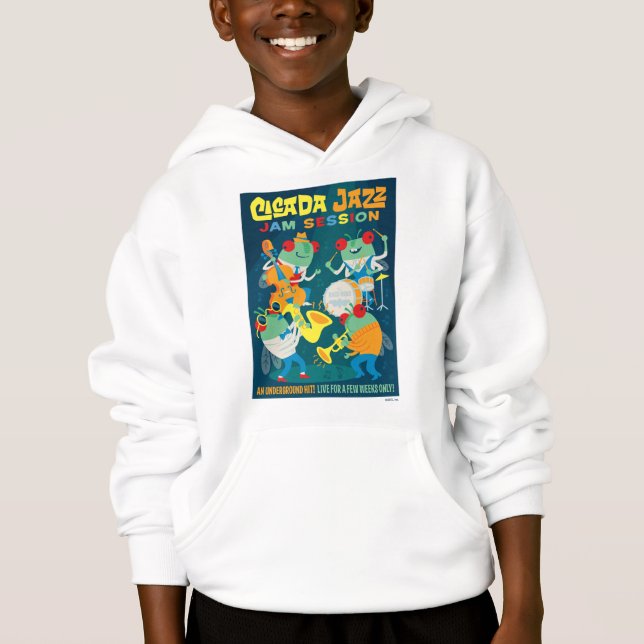 Cicada Jazz Jam Session Hoodie (Front)
