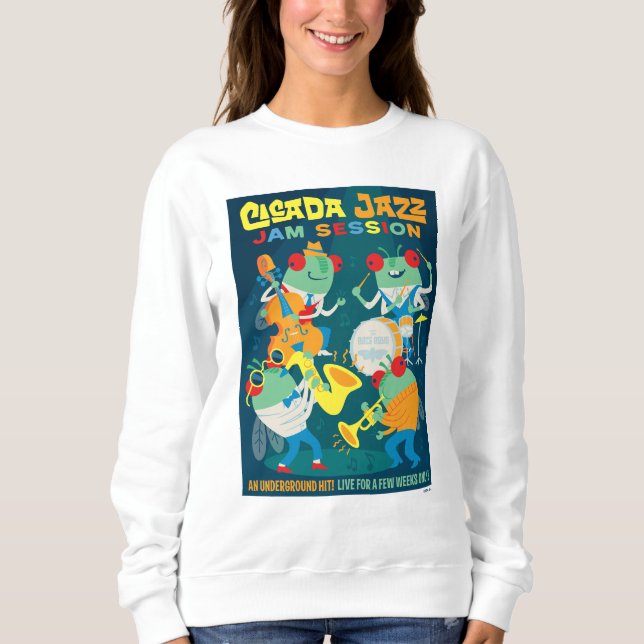 Cicada Jazz Jam Session Sweatshirt (Front)