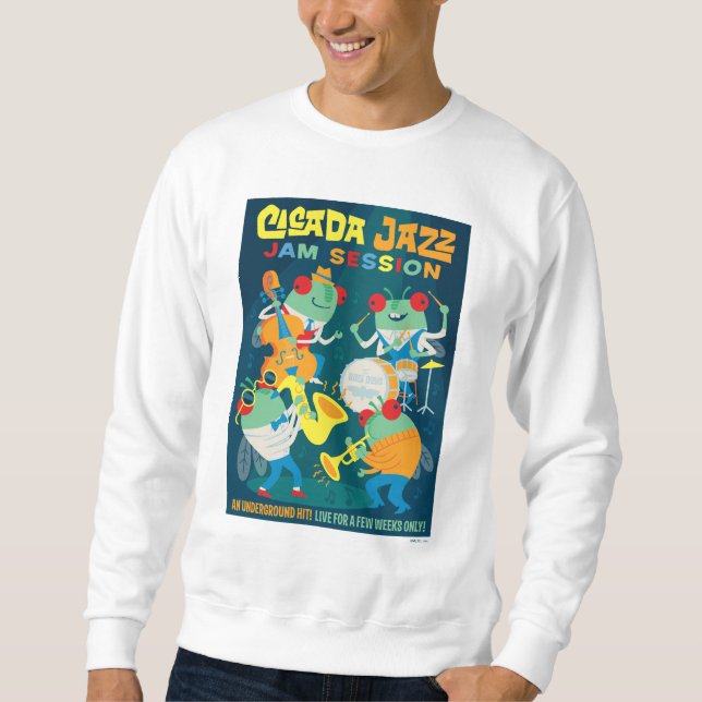 Cicada Jazz Jam Session Sweatshirt (Front)