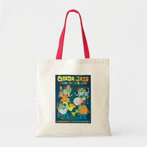 Cicada Jazz Jam Session Tote Bag