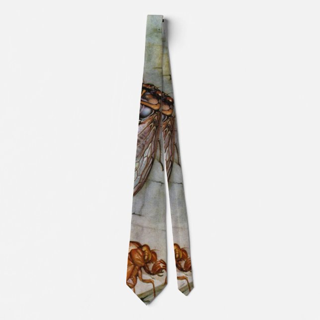 Cicada Life Cycle 1921 Neck Tie (Front)