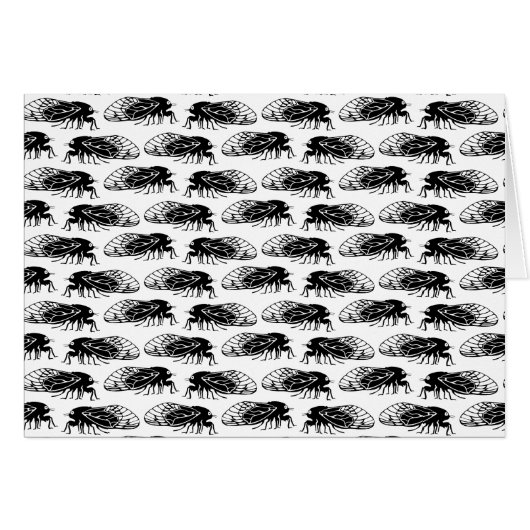 Cicada - Magicicada - Emergence Elegant Pattern (Front Horizontal)