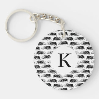Cicada - Magicicada - Emergence Elegant Pattern Keychain