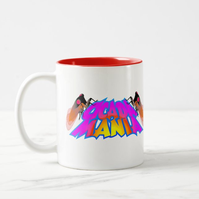 Cicada Mania Mug (Left)