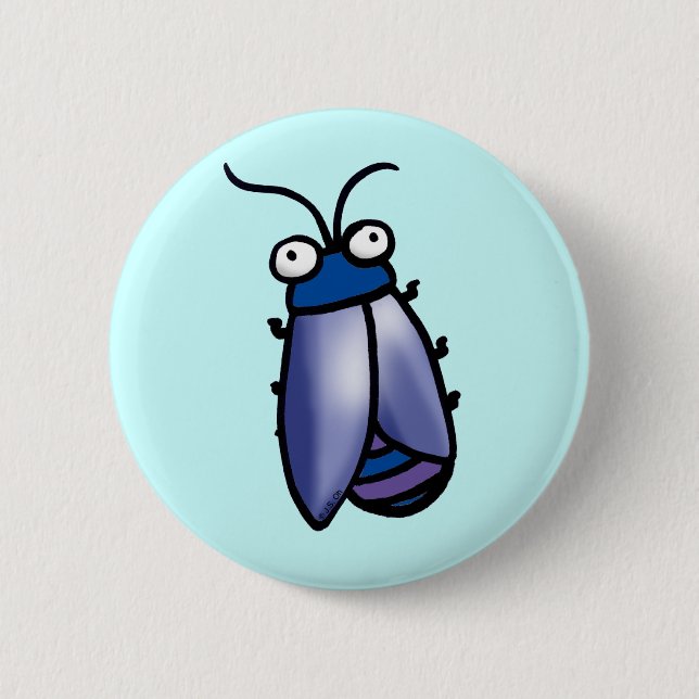 Cicada Pinback Button (Front)